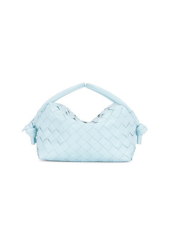 Bottega Veneta Loop Top Handle Bag in Zenith & Muse Brass | FWRD