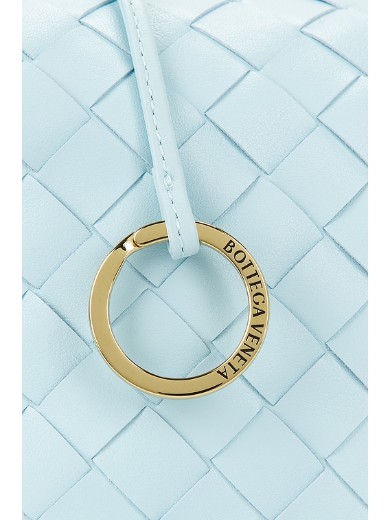 Bottega Veneta Loop Top Handle Bag in Zenith & Muse Brass | FWRD
