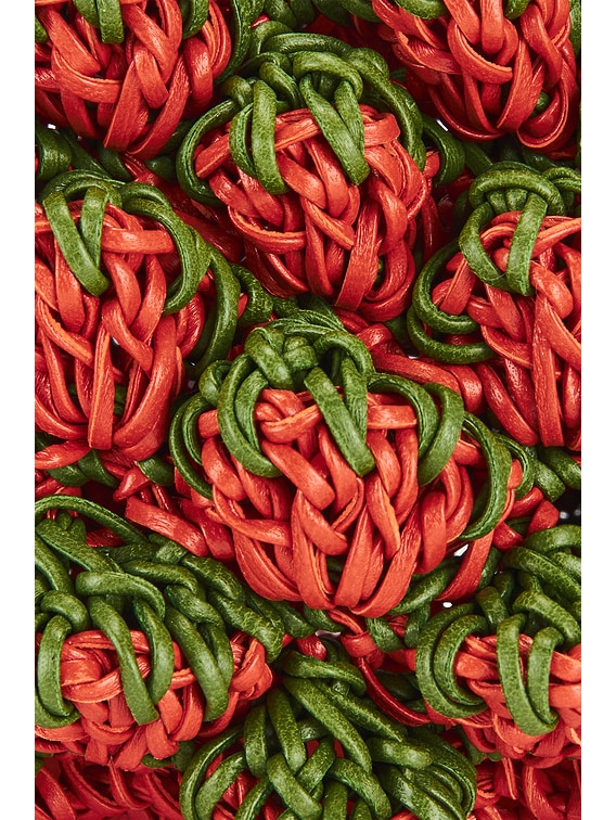 Bottega Veneta Fragolina Crochet Bag in Bicolor | FWRD