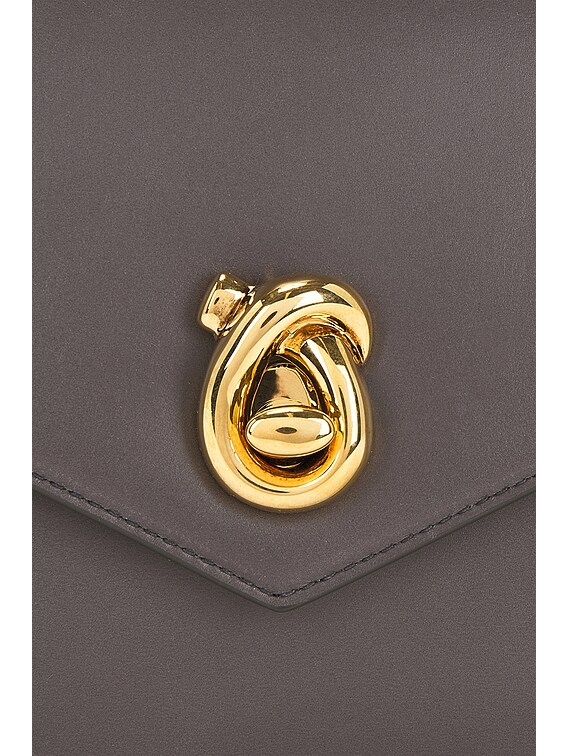 Bottega Veneta New Piano Bag in Lapilli & Muse Brass | FWRD
