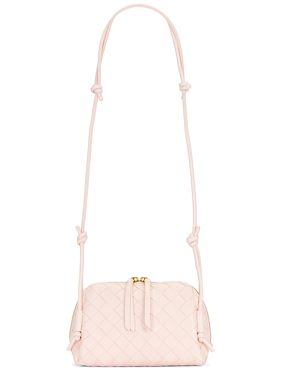 Bottega Veneta Concert Pouch in Seashell & Gold | FWRD