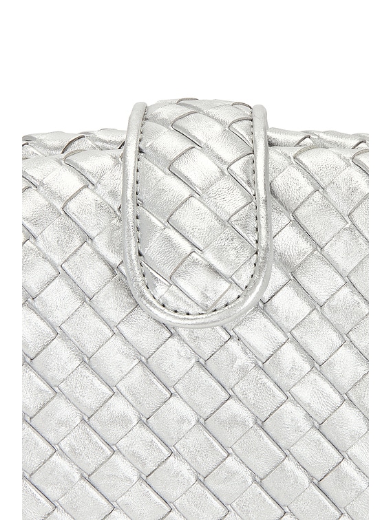Bottega Veneta Small Lauren 1980 Bag in Silver | FWRD