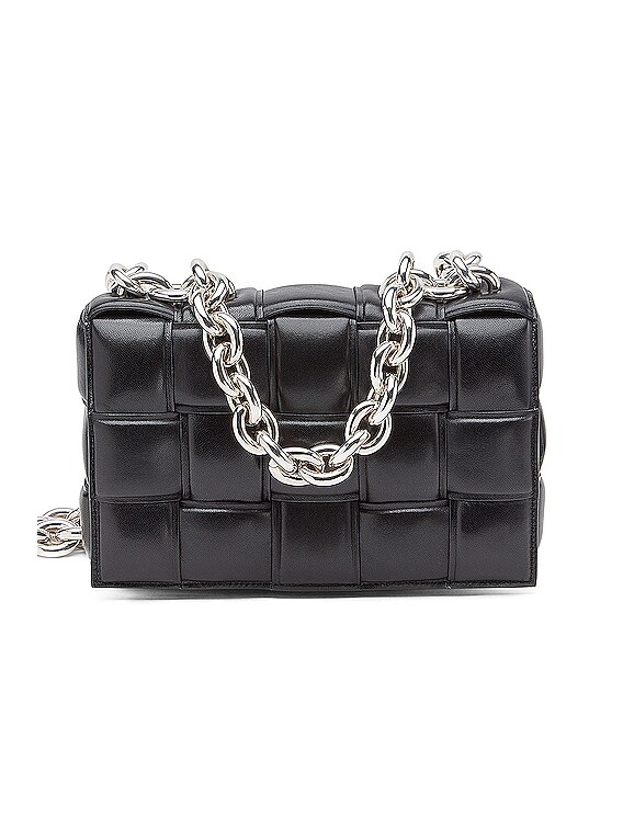 Bottega Veneta Chain Cassette Bag Black