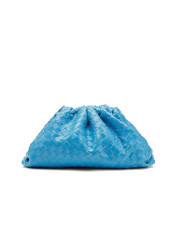 Bottega veneta deals blue clutch