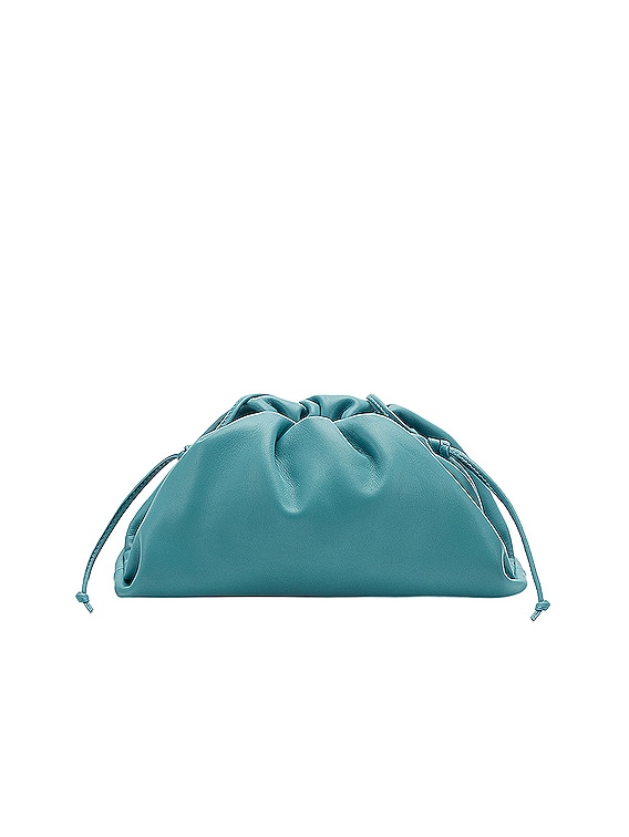 Bottega Veneta The Mini Pouch Crossbody Bag in Blue
