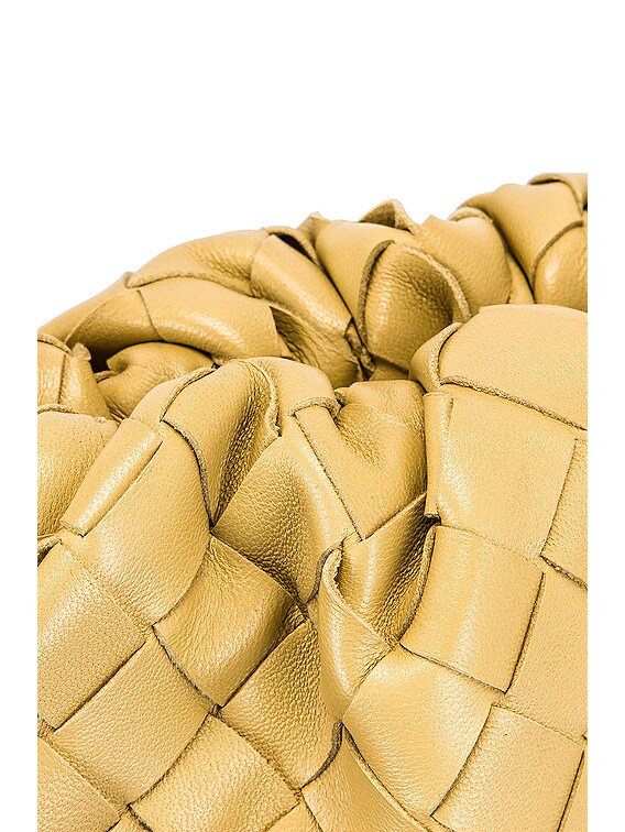 Bottega Veneta Mini Leather Woven Pouch Clutch Crossbody Bag in