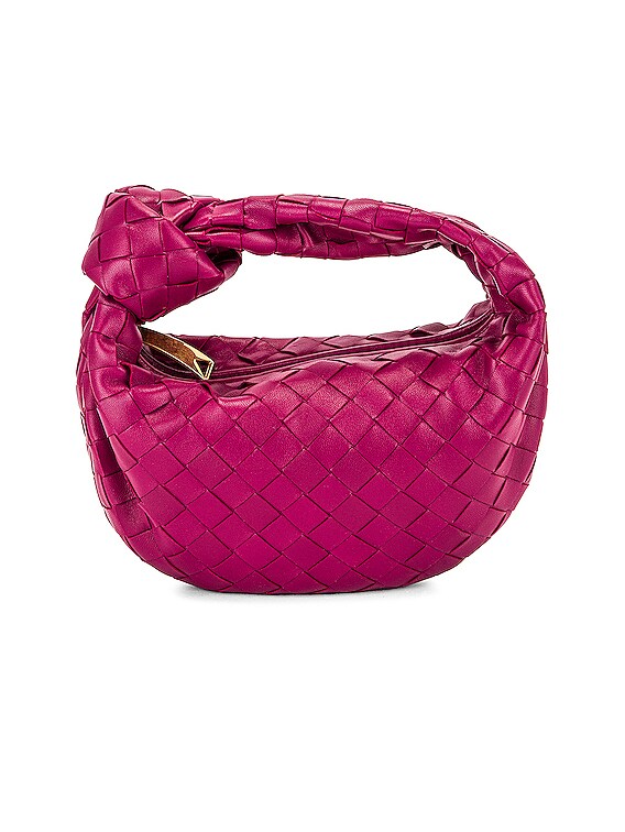 Bottega Veneta Mini Jodie Bag in Cinnabar u0026 Gold | FWRD