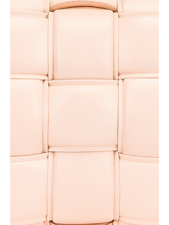 Bottega Veneta Padded Cassette Crossbody Bag in Melon Washed