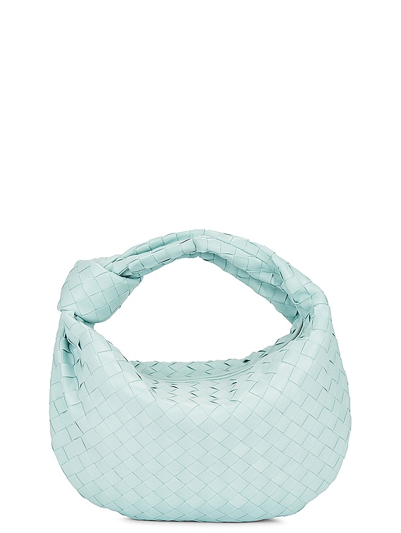 Bottega Veneta Intrecciato Medium Jodie Bag - Blue Shoulder Bags