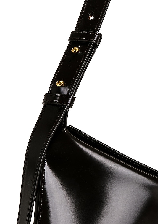 Bottega Veneta Small Metal Loops Shoulder Bag in Fondant & Gold | FWRD