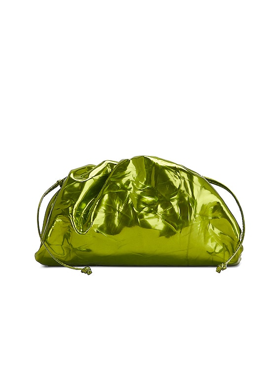 Bottega Veneta The Mini Pouch clutch bag - Silver  Designer clutch bags,  Bottega veneta pouch, Bottega pouch