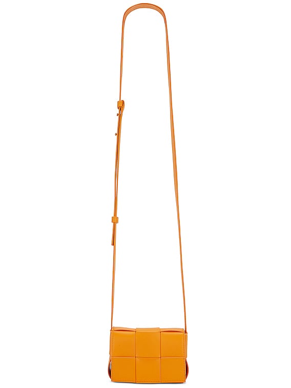 Bottega Veneta Small Metal Loops Bag In Tangerine for Women