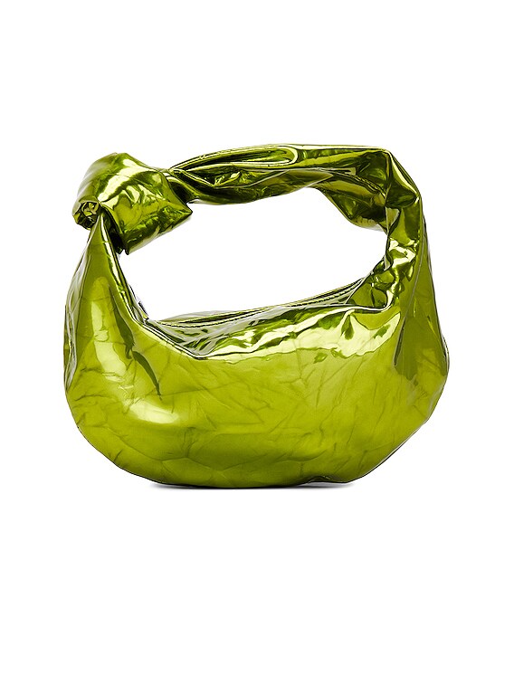 Bottega Veneta Mini Jodie Bag in Chlorophyll & Silver