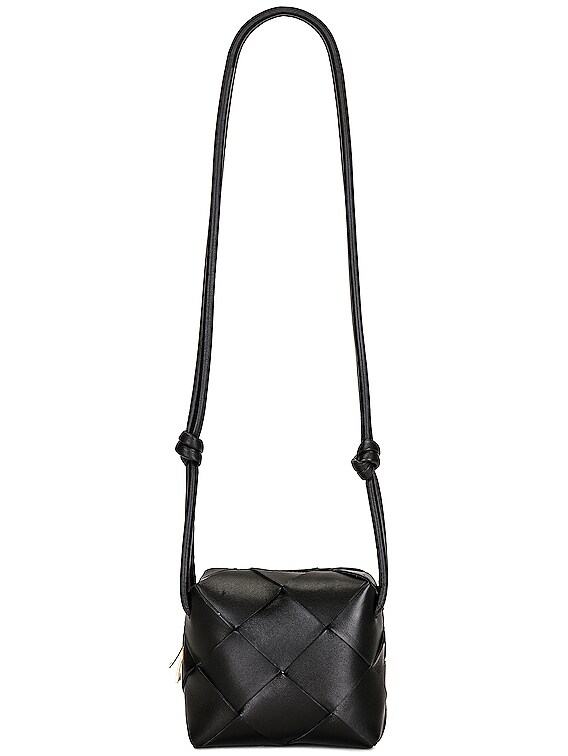 Bottega Veneta® Voyager Sling Bag in Black. Shop online now.