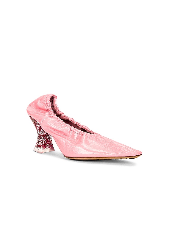 Bottega Veneta Almond Pumps in Blossom | FWRD