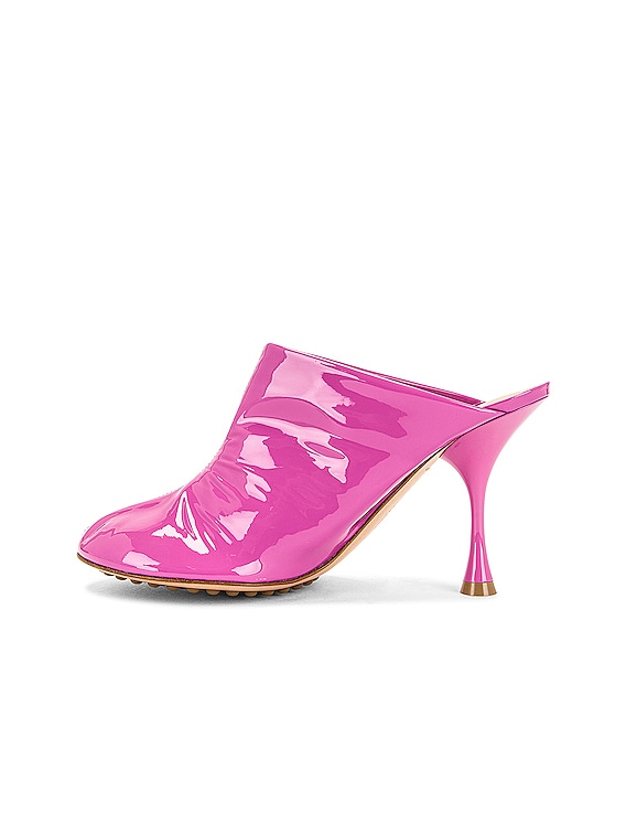 Bottega Veneta Dot Sock Mules in Lipgloss | FWRD