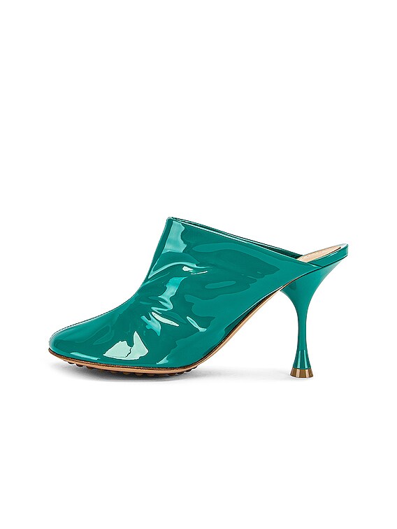 Bottega Veneta Dot Sock Mules in Neptune | FWRD