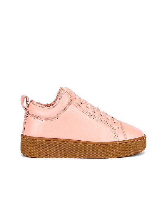 Bottega Veneta The Quilt Sneakers in Peachy & Rubber Band | FWRD Bottega Veneta The Quilt Sneakers in Peachy & Rubber Band | FWRD