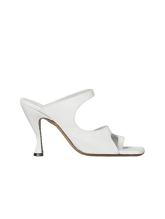 bottega veneta white sandals