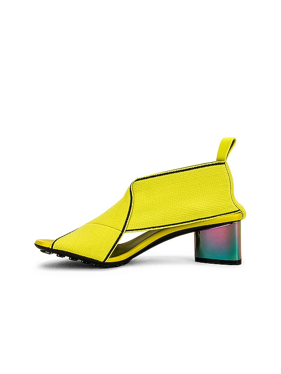 Bottega Veneta Flex Elastic Sandals in Kiwi | FWRD