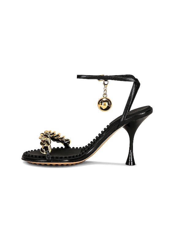 ◆正規品◆BOTTEGA VENETA BAND SANDAL BLACK◆関税込◆人気商品 BOTTEGA VENETA 840$ Strap Mule Sandal - Black Leather