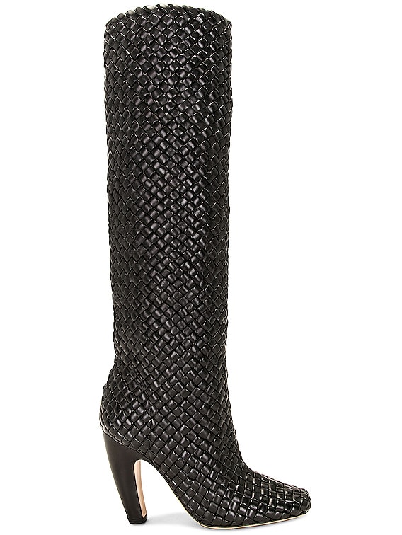 Mini Lido Weave Knee Boots