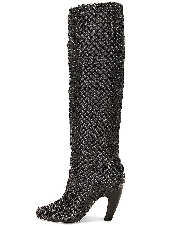 Mini Lido Weave Knee Boots
