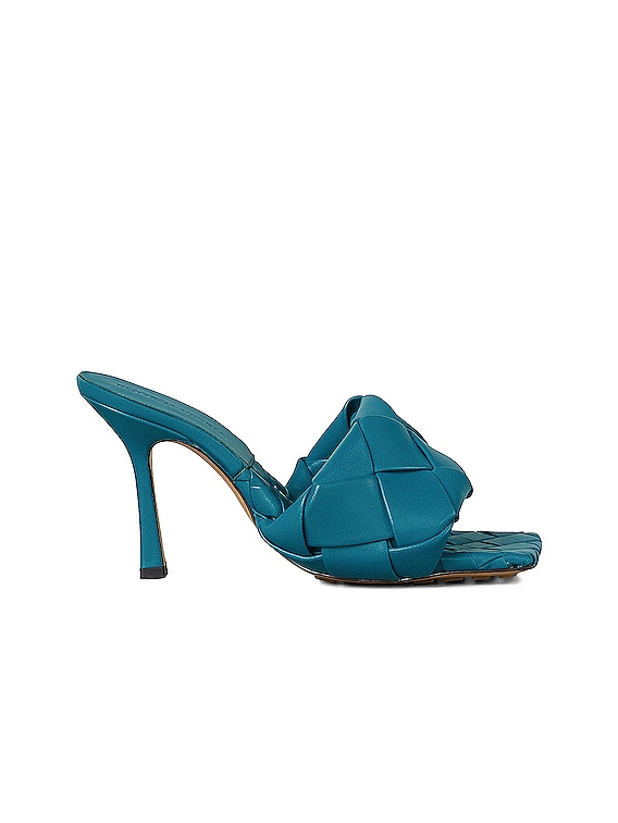 Bottega Veneta The Lido Sandals in Vintage Blue | FWRD