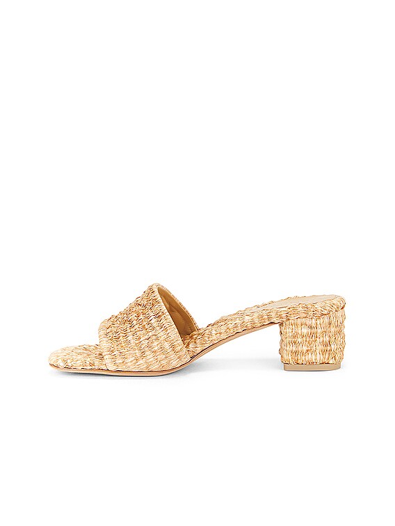 Bottega Veneta Amymule Sandal in Spelt | FWRD