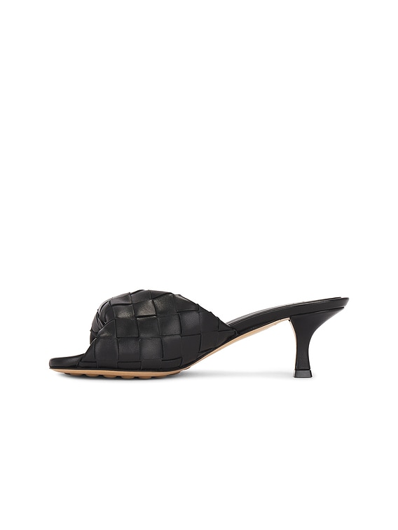 Bottega Veneta Blink Sandal in Black | FWRD