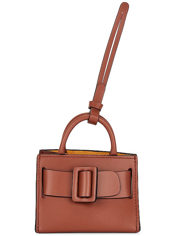 Boyy Bobby Charm With Strap in Russet