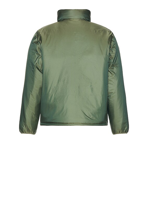 Beams Plus Mil Puff Blouson Ripstop in Olive | FWRD