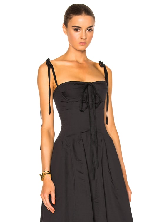 brock collection black dress