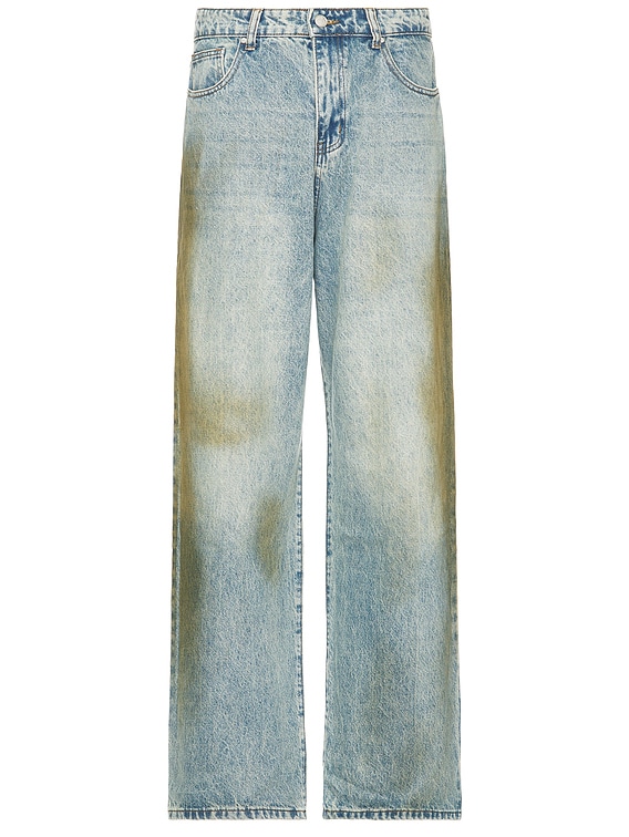 パンツ Basketcase Lax flair denim mud wash 30 Basketcase - Lax Baggy Denim | HBX - Globally Curated