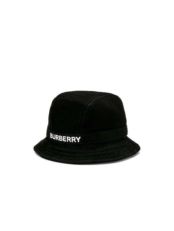 burberry black bucket hat