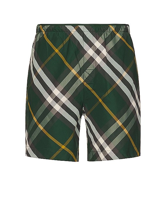 【BURBERRY】チェック ショートパンツ チェック ショートパンツ (サンド) - ウィメンズ, ナイロン