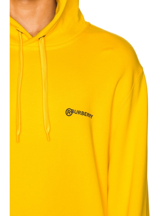 canary yellow hoodie