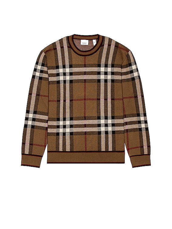 Burberry Naylor Sweater in Birch Brown | FWRD