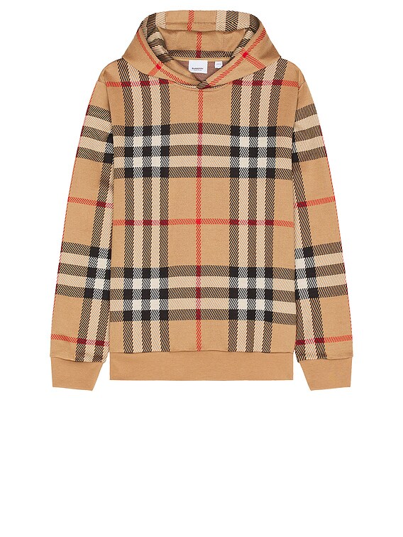 Burberry vintage check on sale hoodie