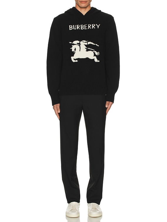 Burberry EKD Hoodie in Black | FWRD
