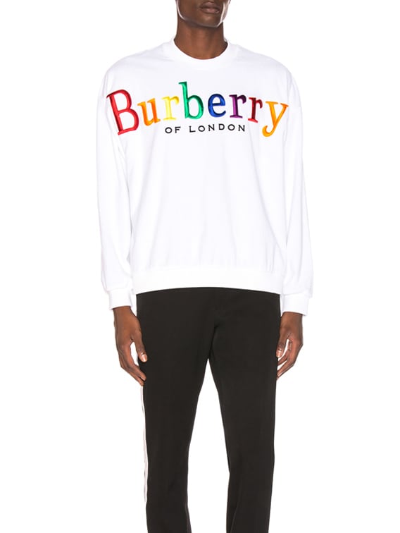 burberry sweater rainbow