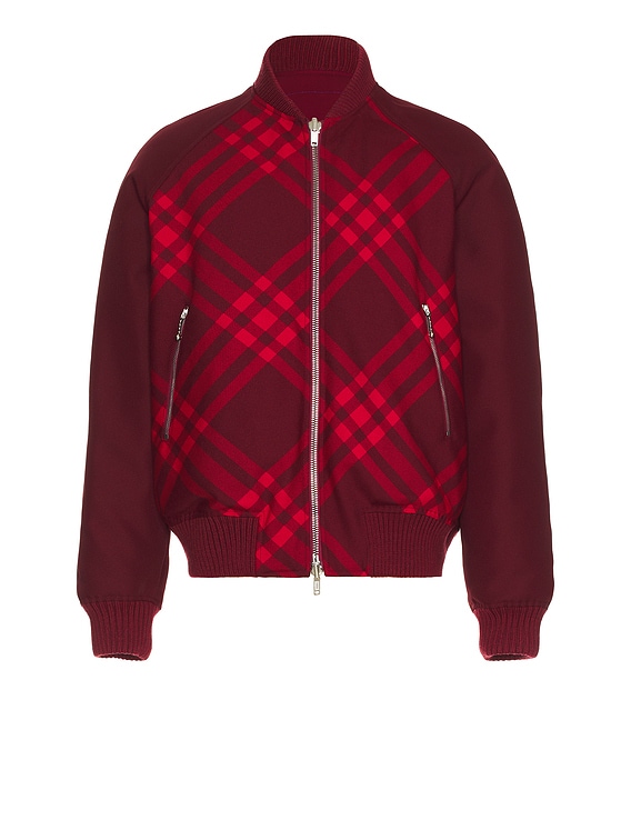 Shop Burberry Reversible Check Down Jacket | Saks Fifth Avenue
