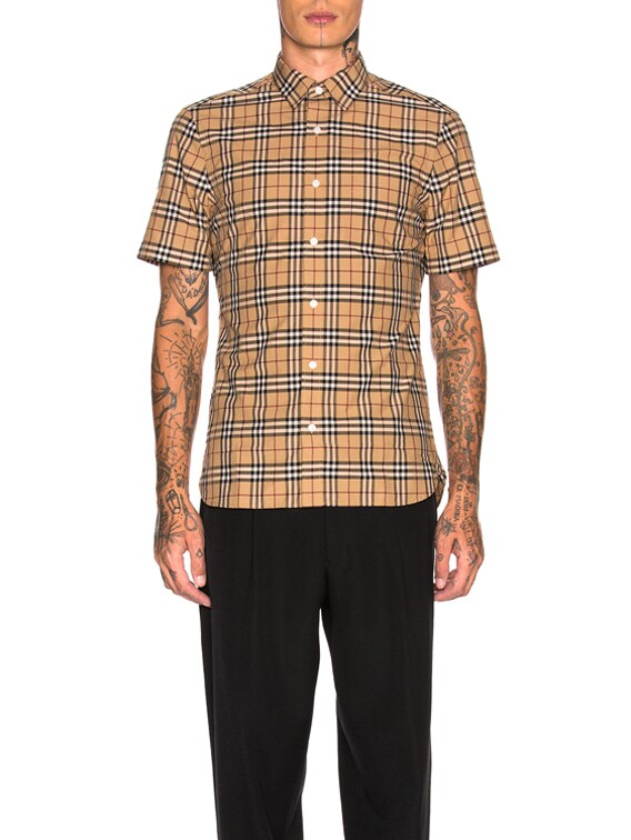 Burberryアウトレット：シャツ メンズ - ベージュ | GIGLIO.COM