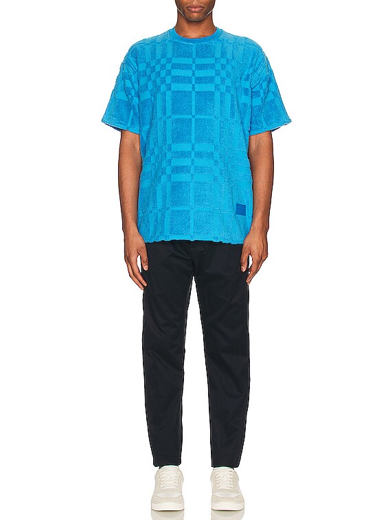 【関税&送料込】Burberry Cerulean Blue Cotton T-Shirt Burberry Cerulean Blue Cotton T-Shirt (Burberry/Tシャツ