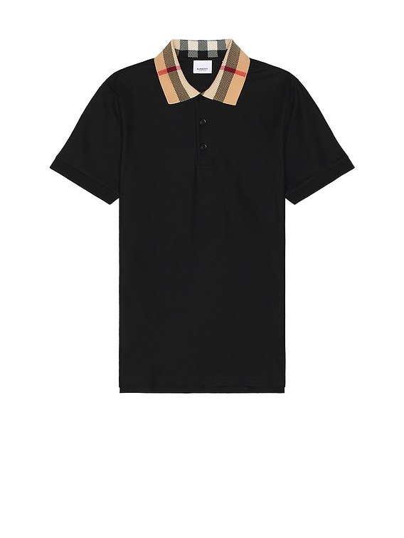 Burberry Check Collar Cody Polo Shirt