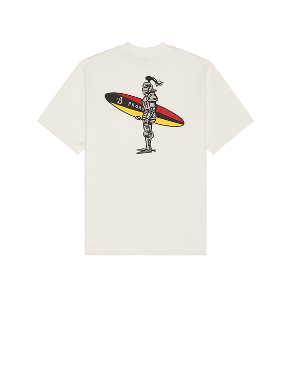 【BURBERRY】SURFER KNIGHT T-SHIRT Burberry Surfer Knight T-shirt | Grey | FARFETCH