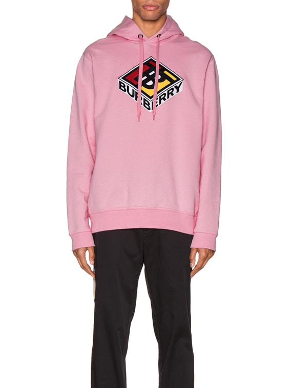 Burberry Hoodie in Candy Pink | FWRD