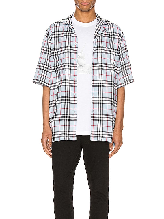 burberry short sleeve button down