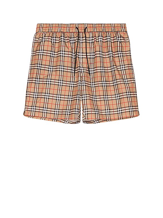 Guildes Small Scale Check Swim Trunk