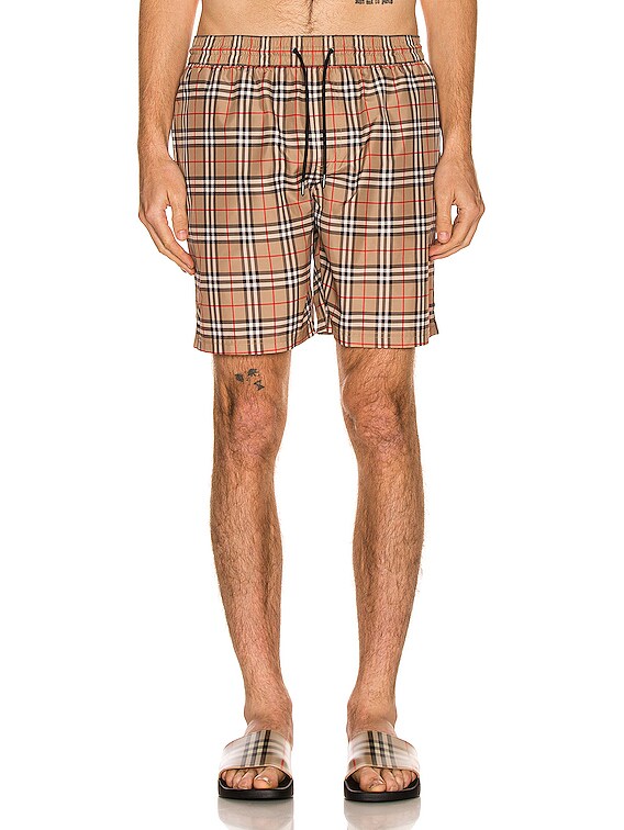 Guildes Small Scale Check Swim Trunk